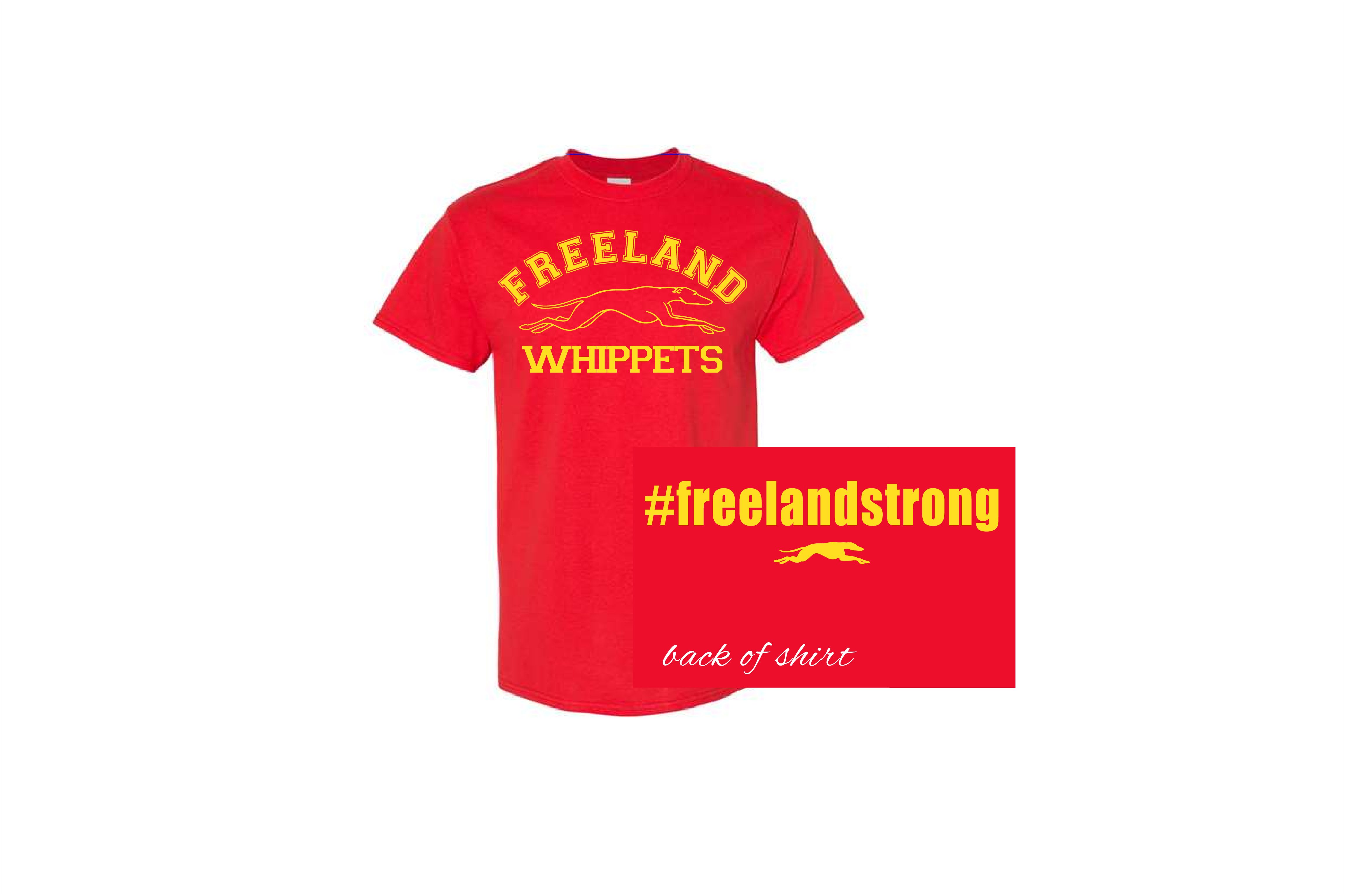 Gildan Freeland Strong T-Shirt (Youth and Adult Sizes)