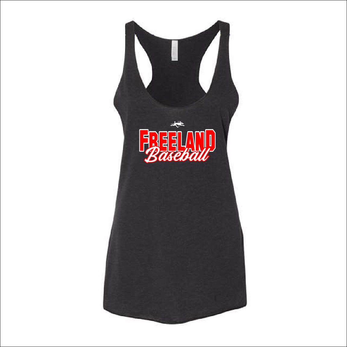 Racerback Tank-Glitter Logo