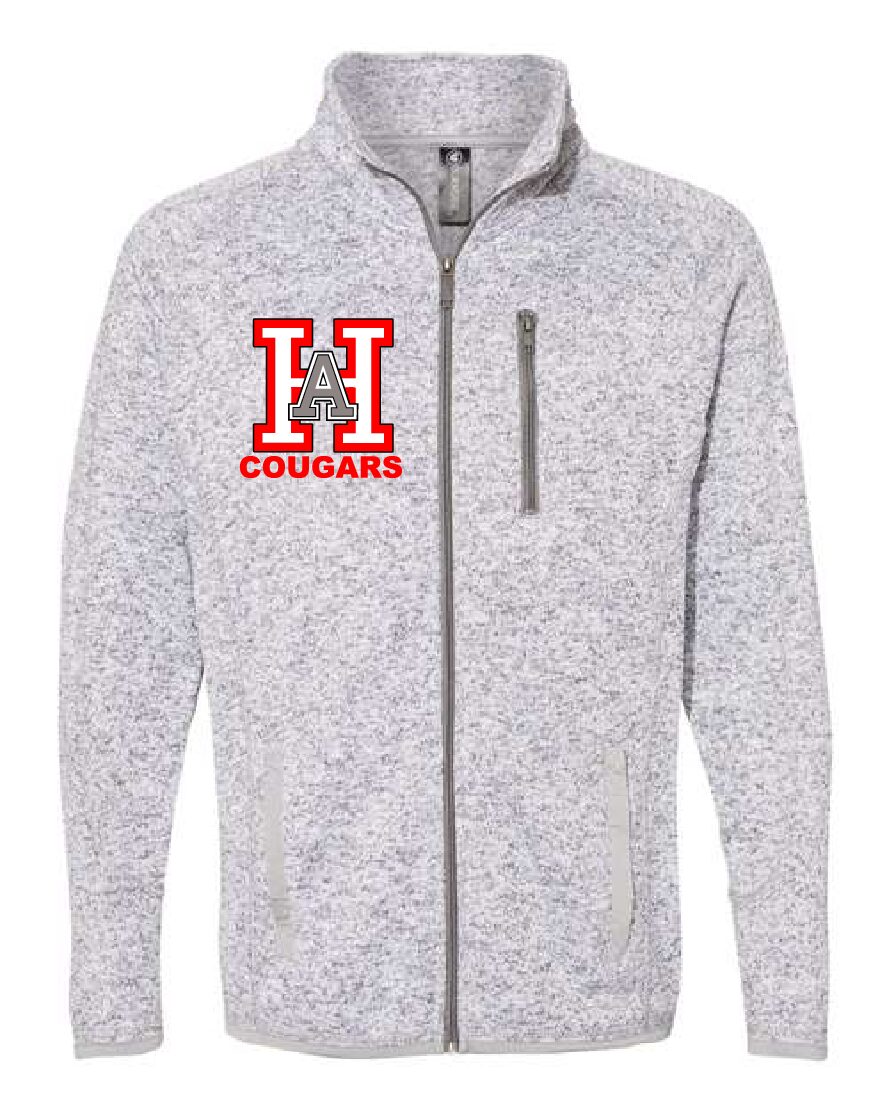 Hazleton Area Full Zip Embroidered Jacket