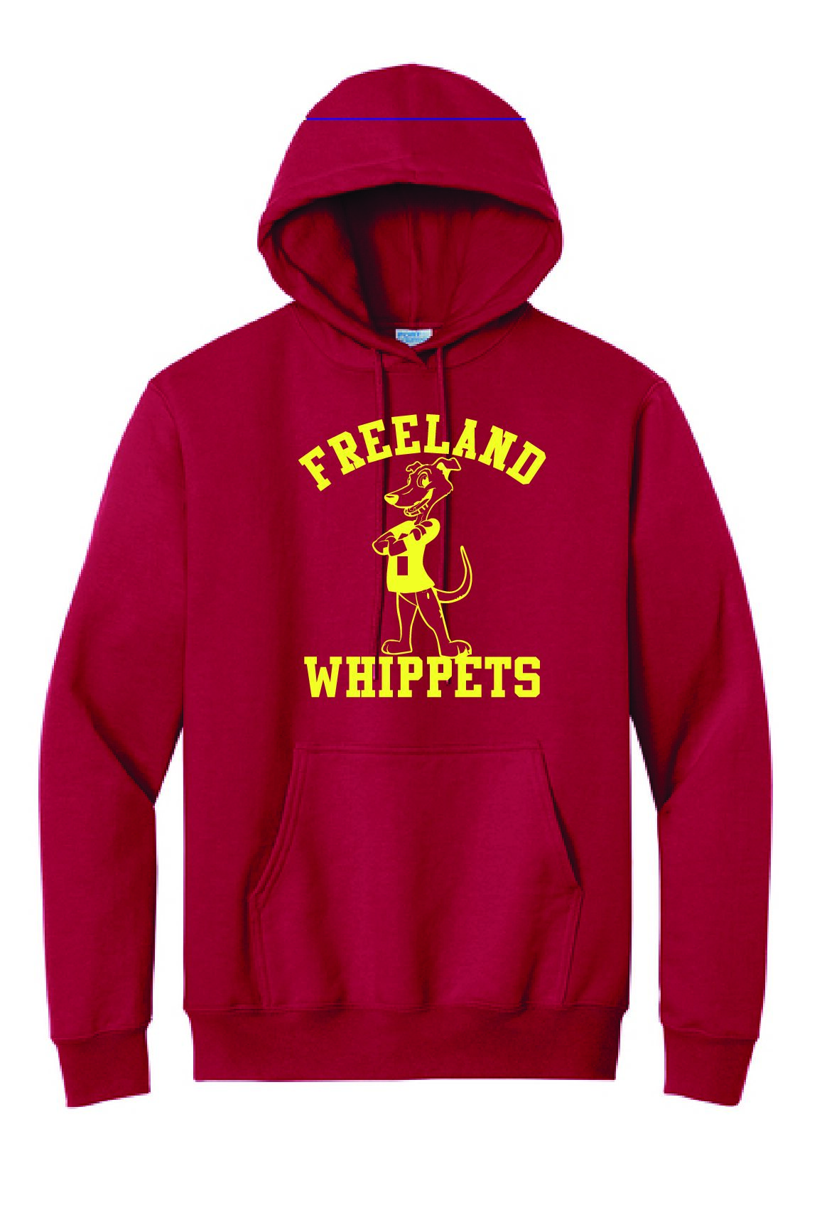 Freeland Whippet Hoodie (Youth and Adult Sizes)